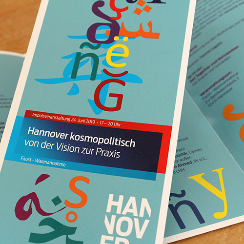 Faltblatt für die Landeshauptstadt Hannover